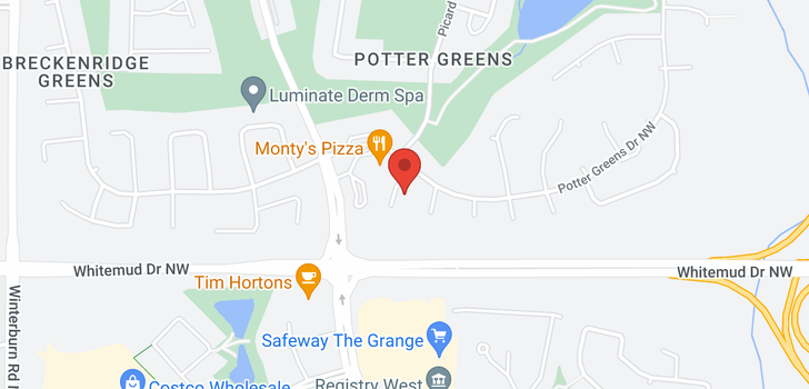 map of 1087 POTTER GREENS DR NW